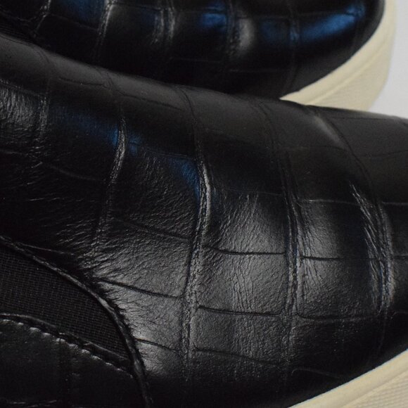 Cole Haan Women's Black Snakeskin Loafers Casual Slip On Leather Sneakers - 8.5 - Picture 8 of 12